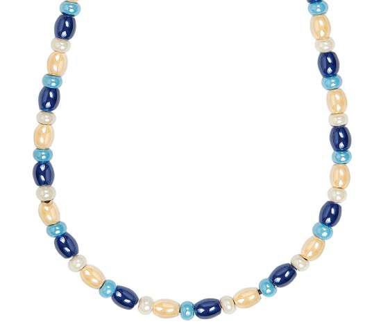 Collana Gerba Uomo Ceramic in Argento Ceramica CE08 - CE08